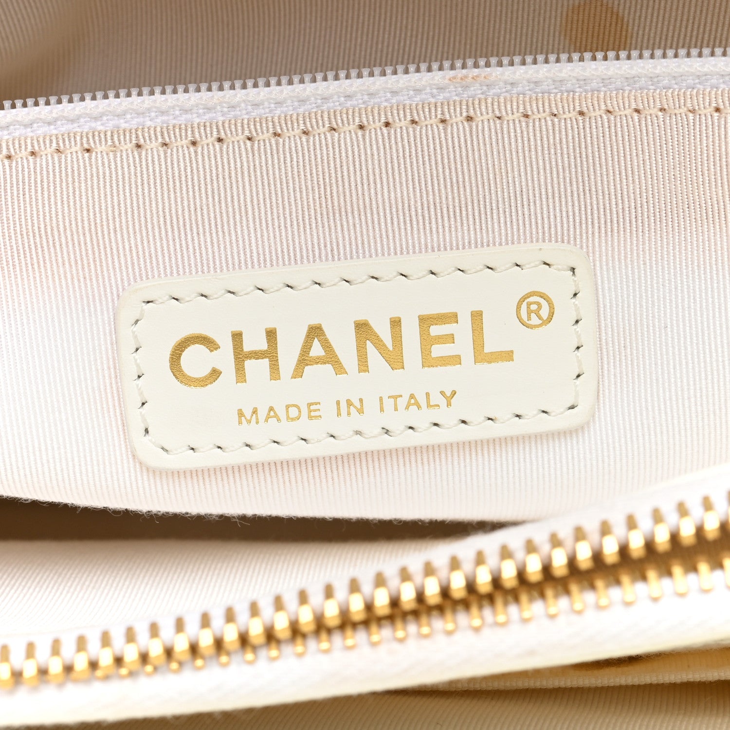Chanel Caviar Quilted Grand Shopping Tote GST White 6 of 11