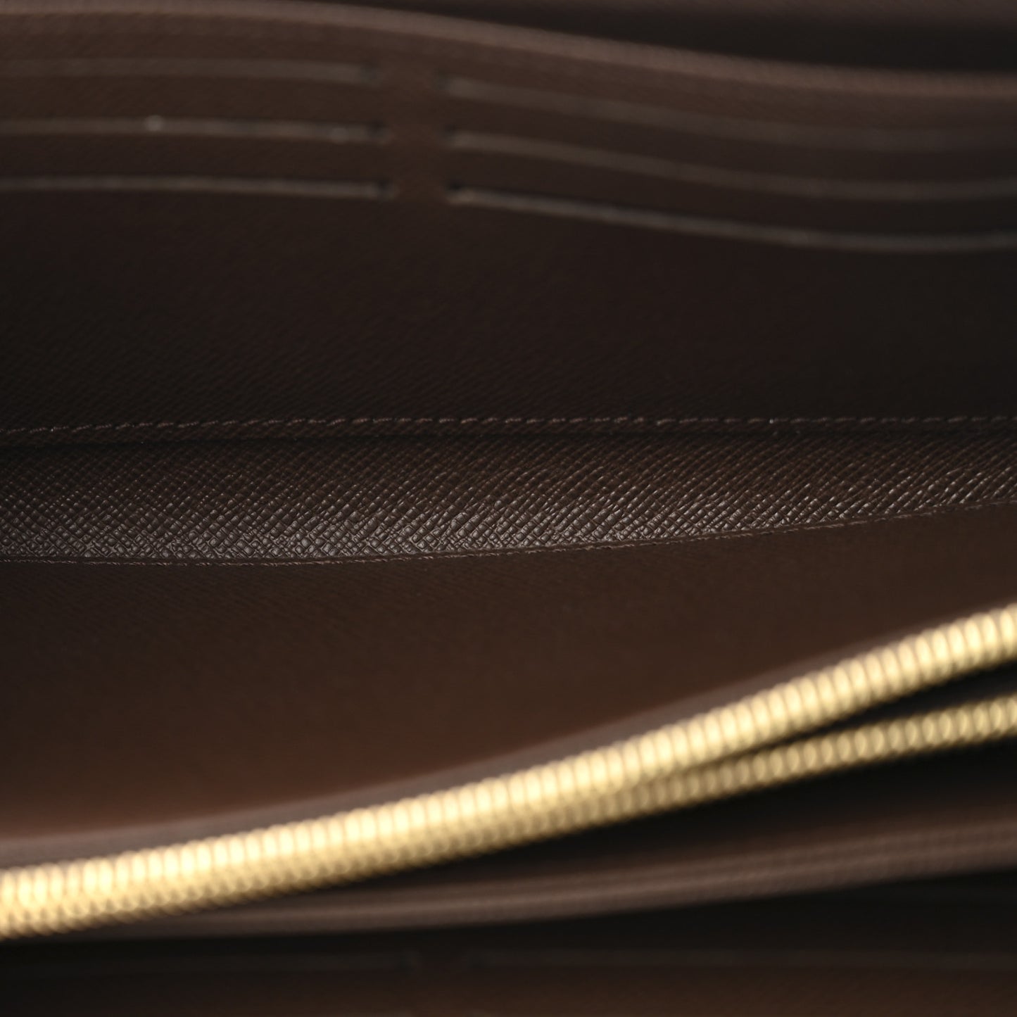 Damier Ebene Zippy Wallet