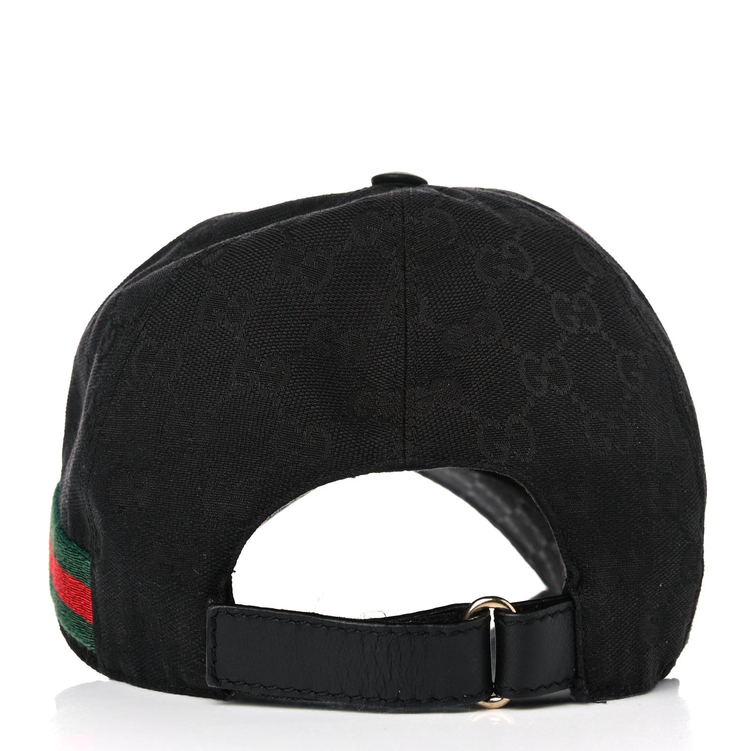 Gucci Monogram Web Baseball Hat XXL Black 4 of 11