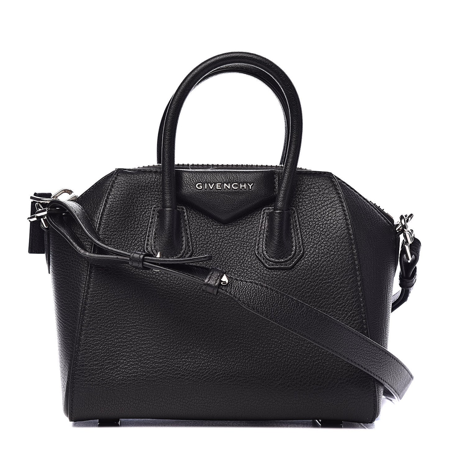 Sugar Goatskin Mini Antigona Black