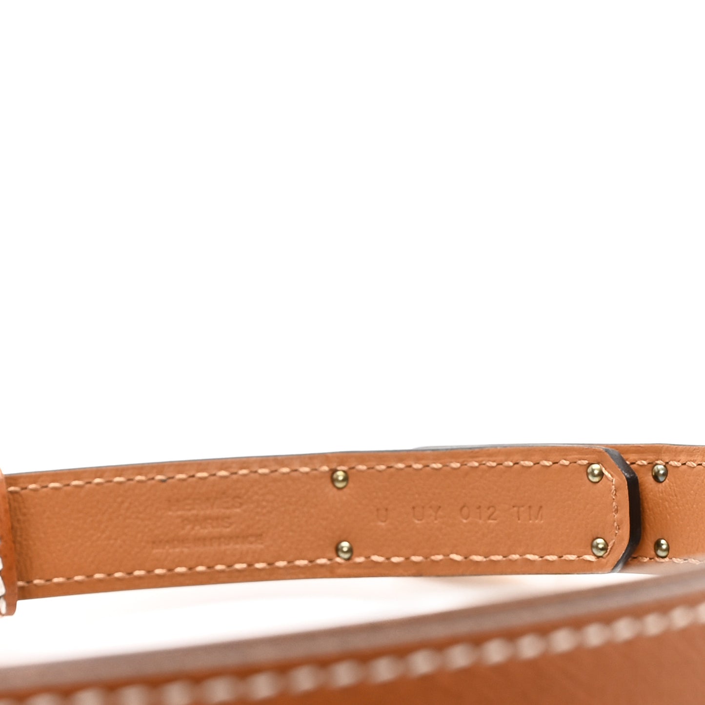 Epsom Kelly Belt Gold