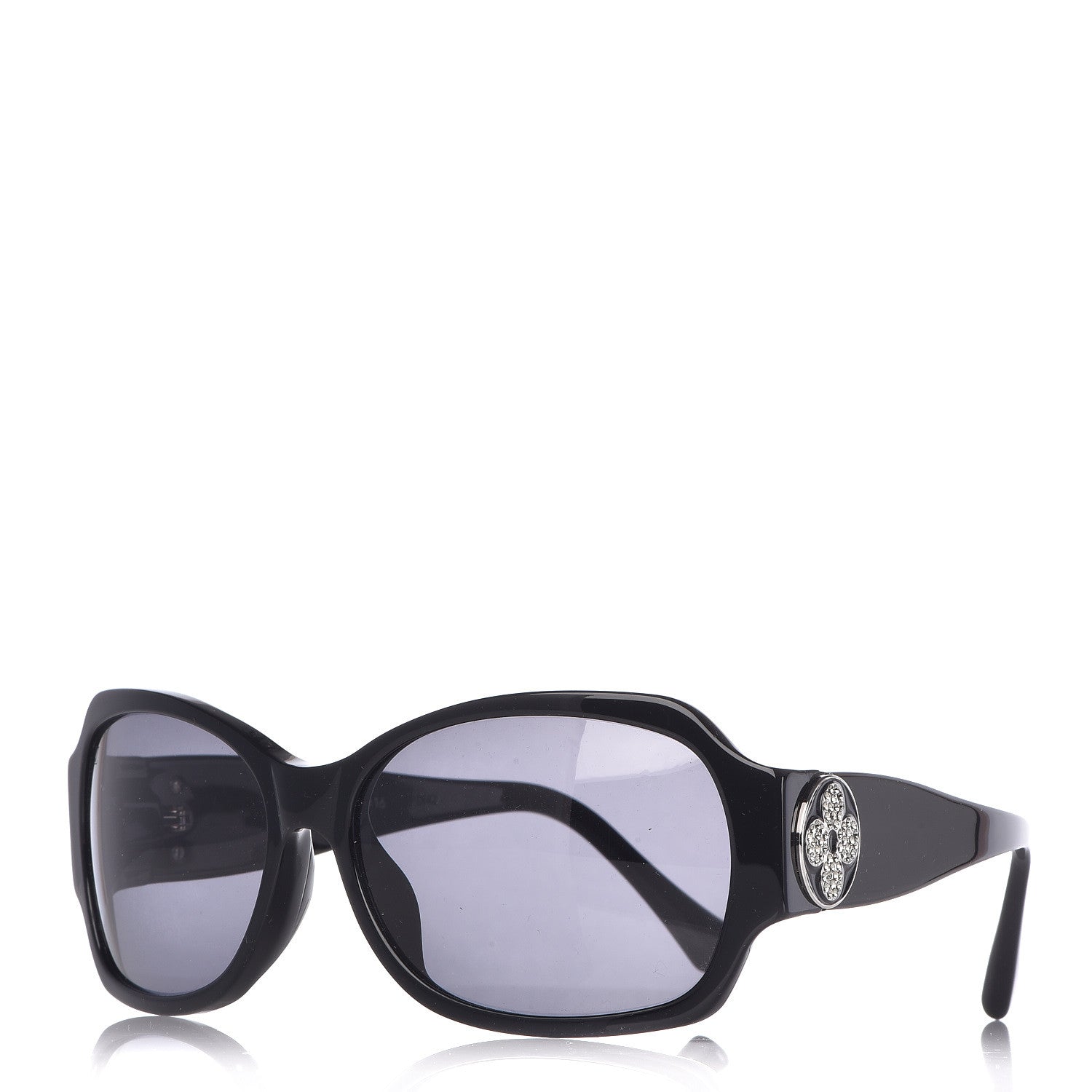 Louis Vuitton Ursula Strass Sunglasses Z0145E Black 1 of 6