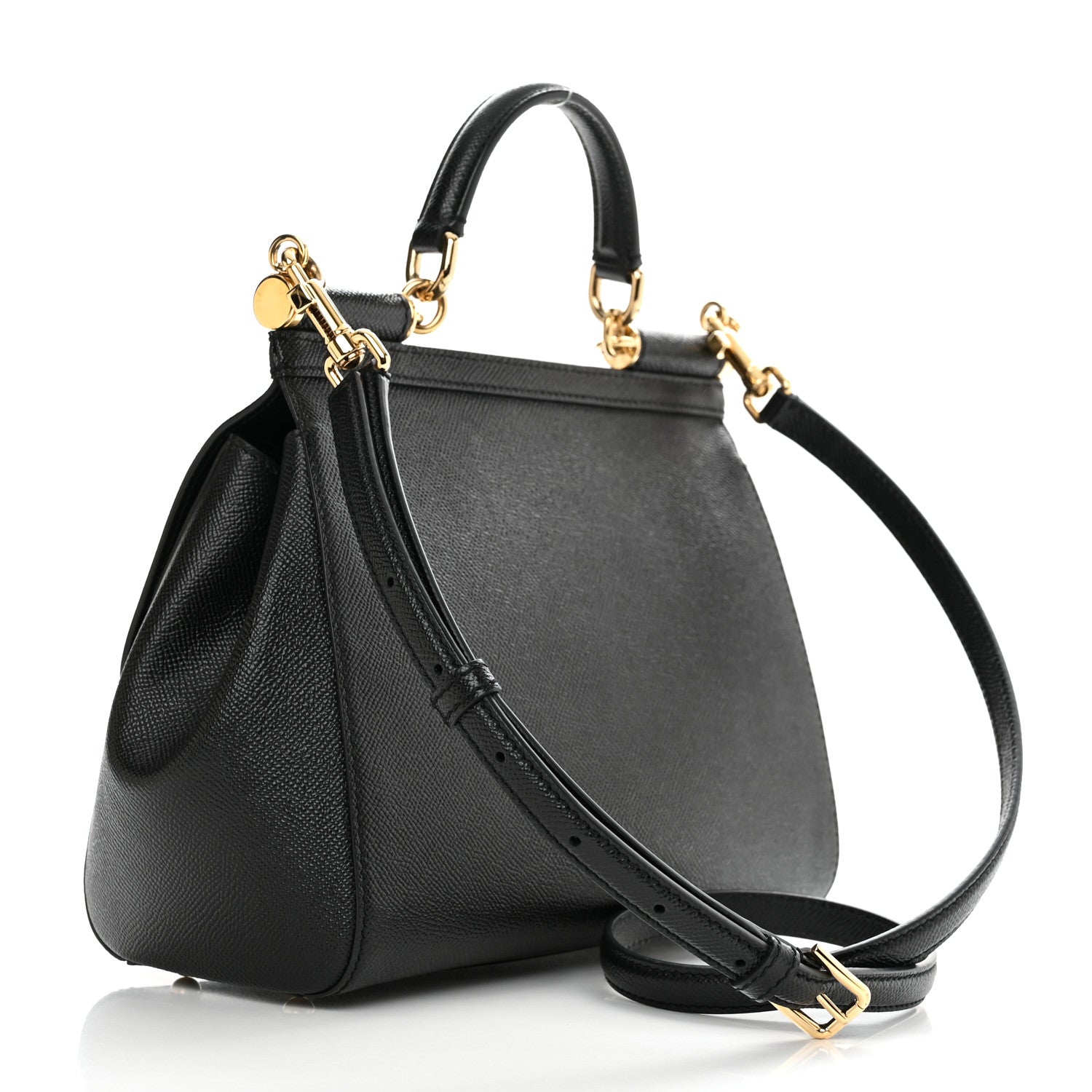 Dolce & Gabbana DOLCE & GABBANA Dauphine Large Miss Sicily Satchel Black 3 of 12