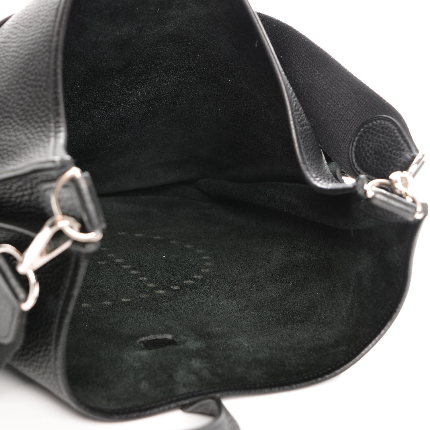 Hermes Taurillon Clemence Evelyne II TGM Black 7 of 7