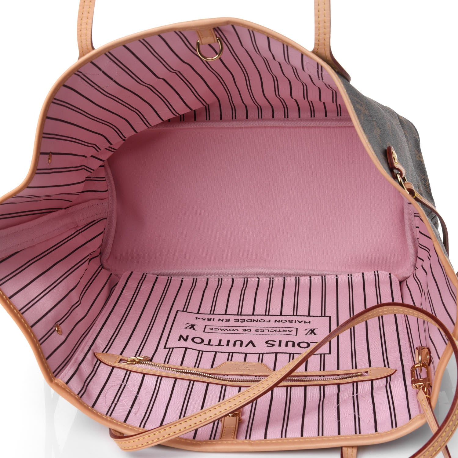 Louis Vuitton Monogram Neo Neverfull MM Rose Ballerine 4 of 5