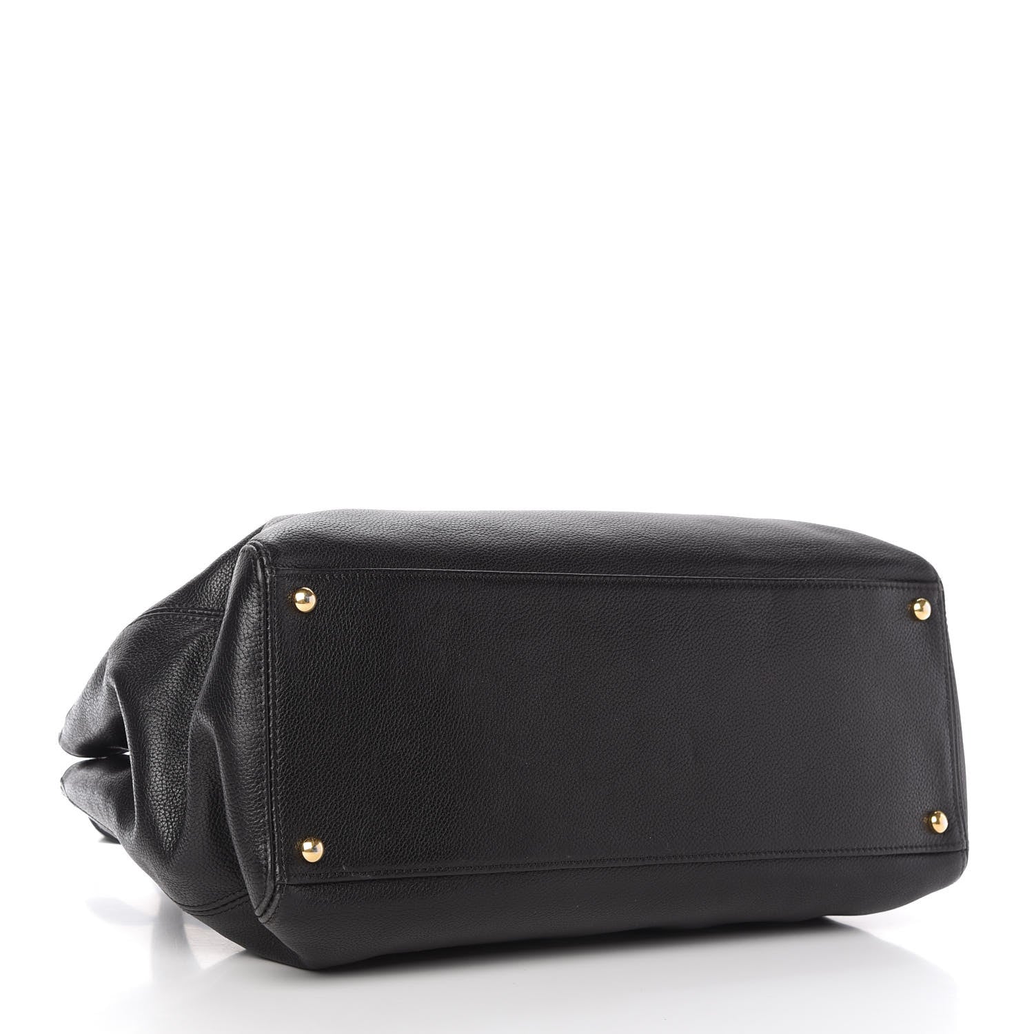 Chanel Calfskin Cerf Executive Shopper Tote Black 4 of 9