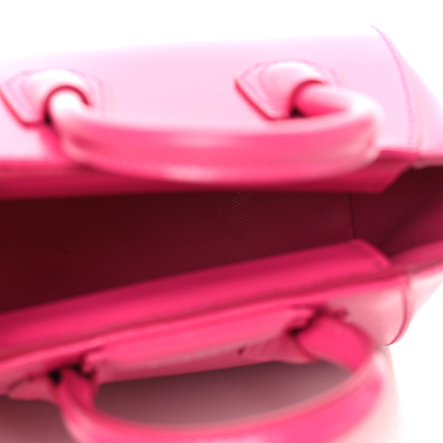 Givenchy Shiny Lord Calfskin Micro Antigona Neon Pink 4 of 5