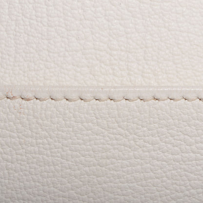 Hermes Taurillon Clemence Birkin 35 White 16 of 28
