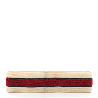 Gucci Cotton Elastic Gucci Queen Headband White 2 of 5