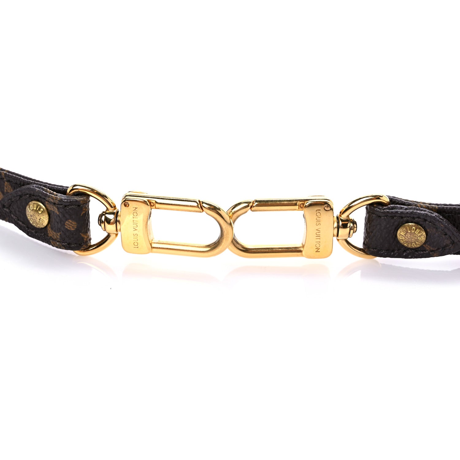 Louis Vuitton Monogram 16mm Adjustable Shoulder Strap 3 of 4