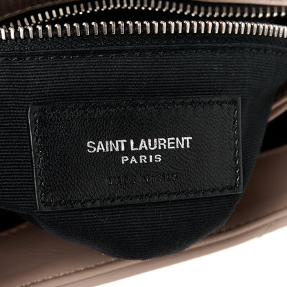 Saint Laurent Calfskin Y Quilted Monogram Toy Loulou Crossbody Bag Light Natural 7 of 11