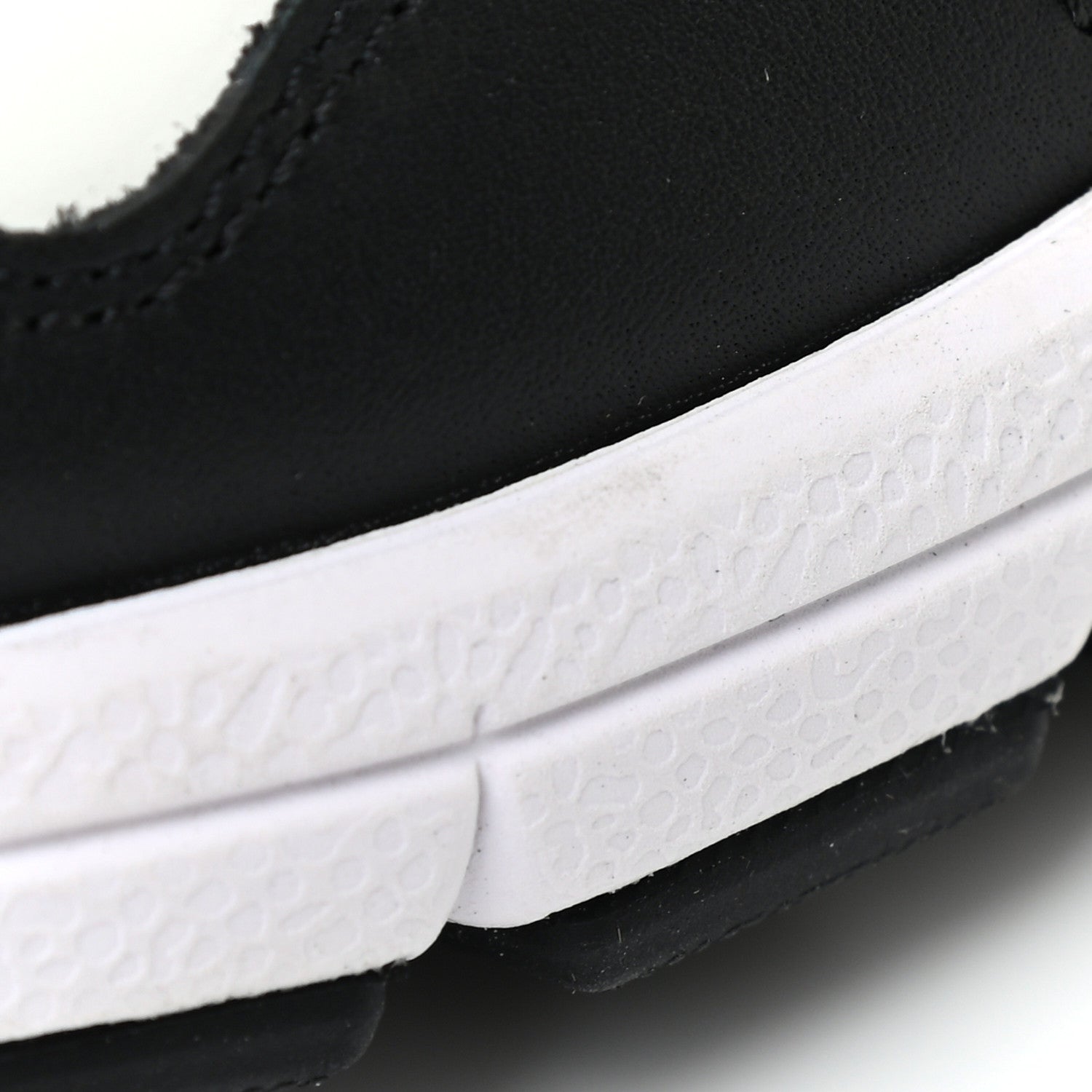 Gucci Calfskin Womens Interlocking G Sneakers 40 Black White 10 of 11
