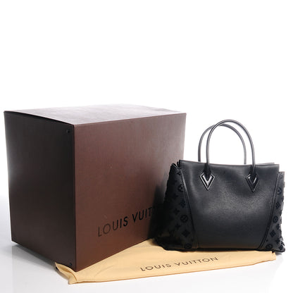 Louis Vuitton Veau Cachemire Tote W PM Black 5 of 8