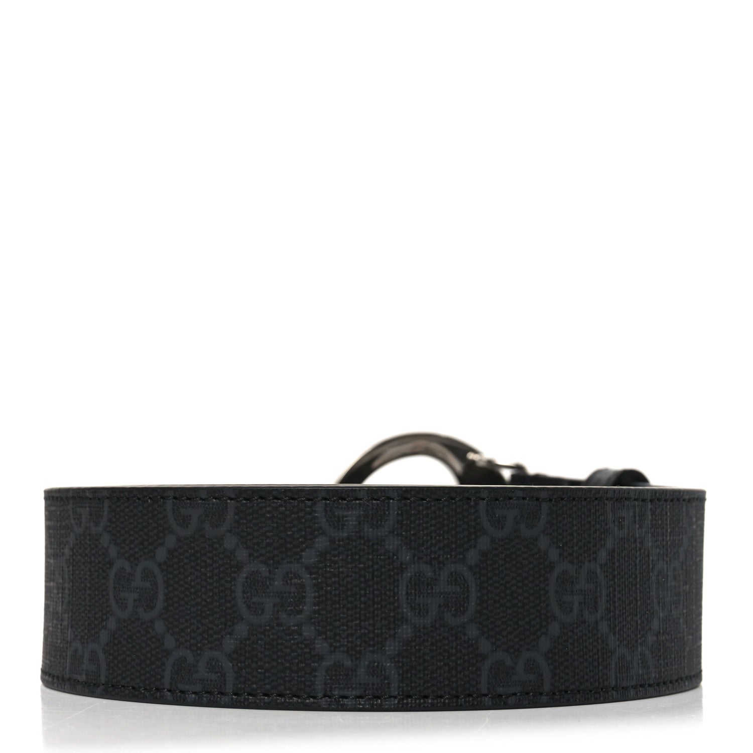 Gucci GG Supreme Monogram Blondie 40mm Belt 85 34 Black 4 of 9