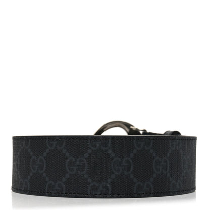 Gucci GG Supreme Monogram Blondie 40mm Belt 85 34 Black 4 of 9