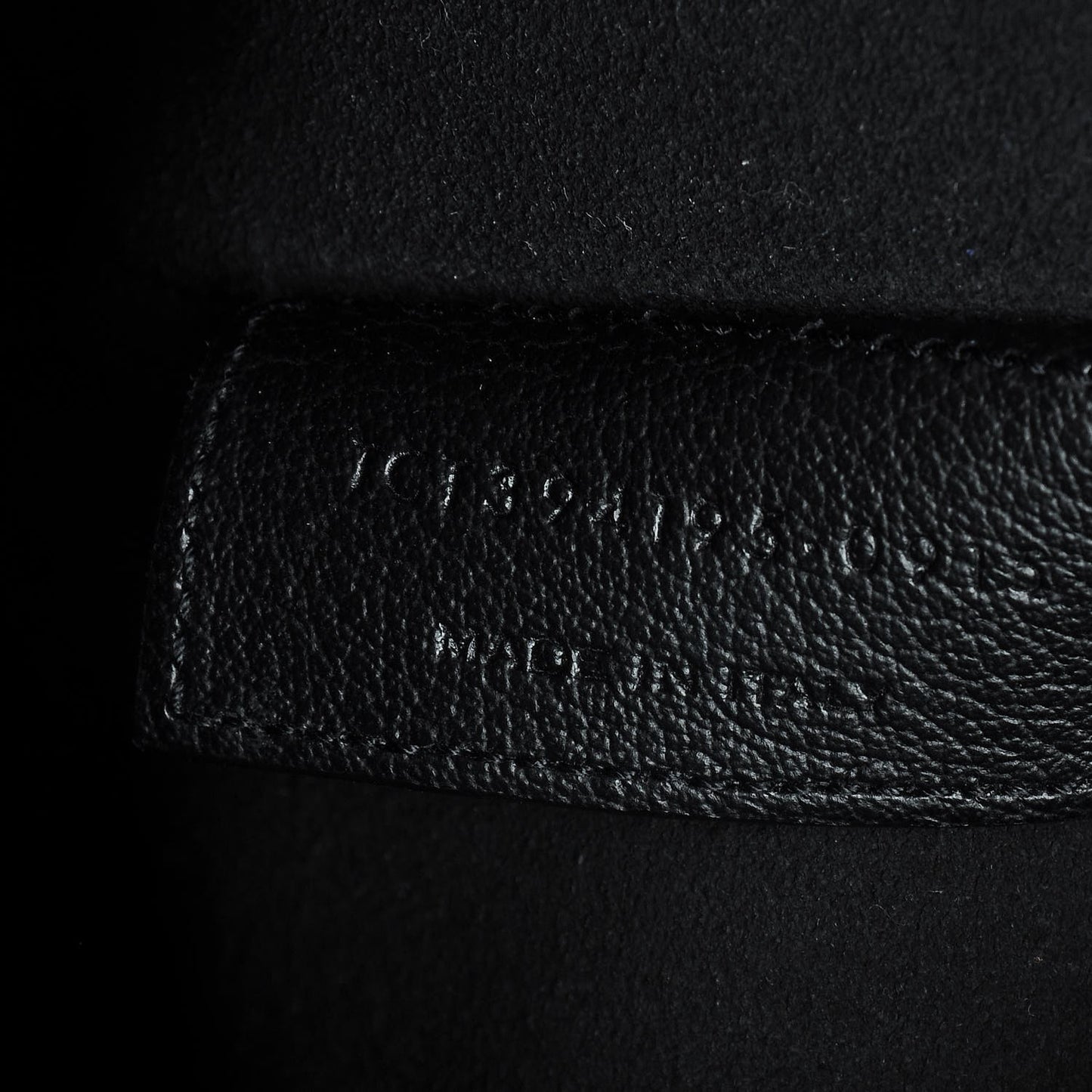 Calfskin Large Shopping Tote Black