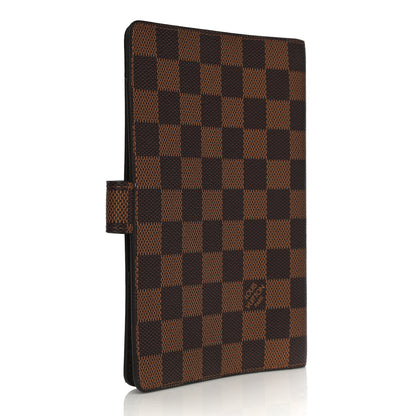 Louis Vuitton Damier Ebene Medium Ring Agenda Cover 3 of 11