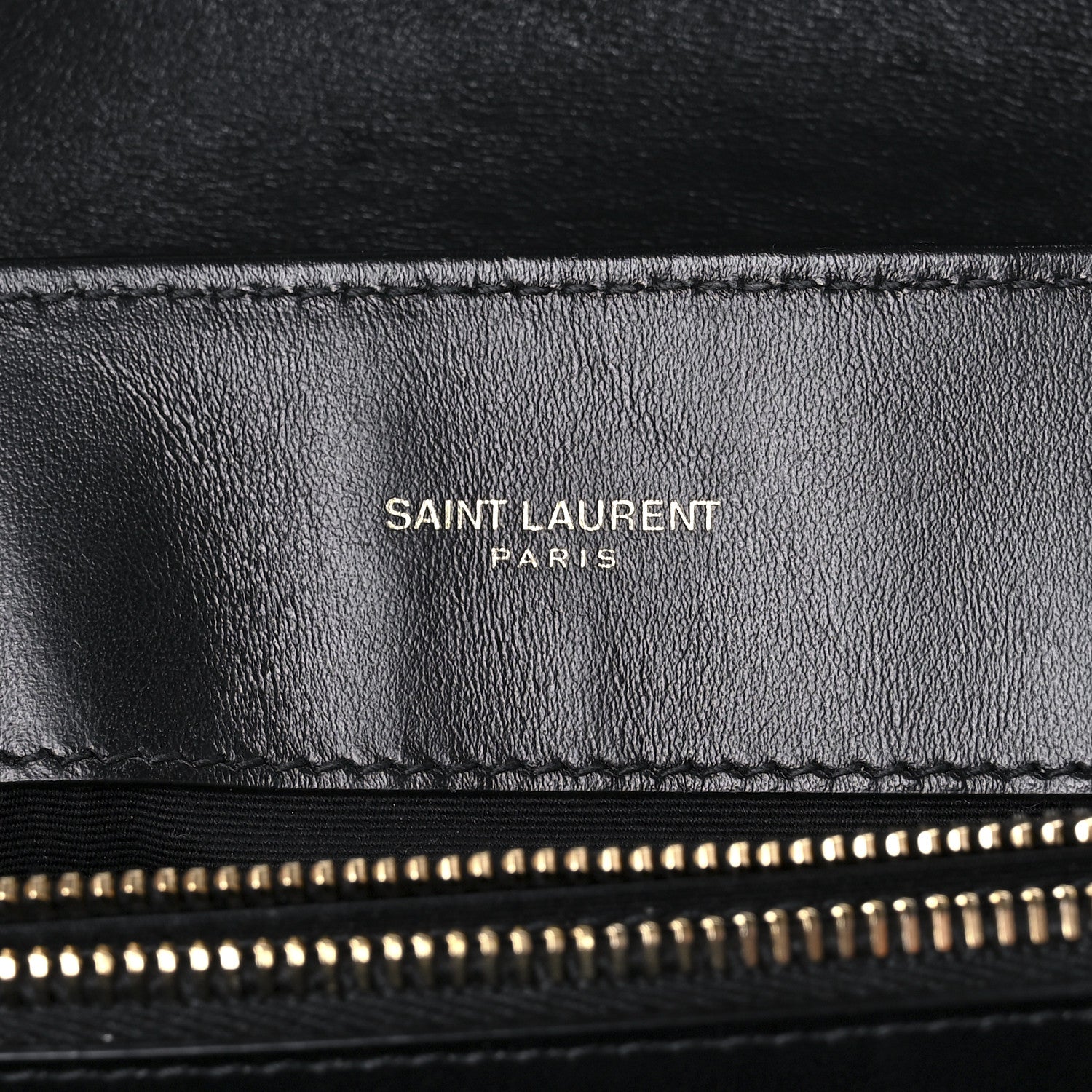 Saint Laurent Calfskin Y Quilted Monogram Medium Loulou Chain Satchel Black 6 of 10
