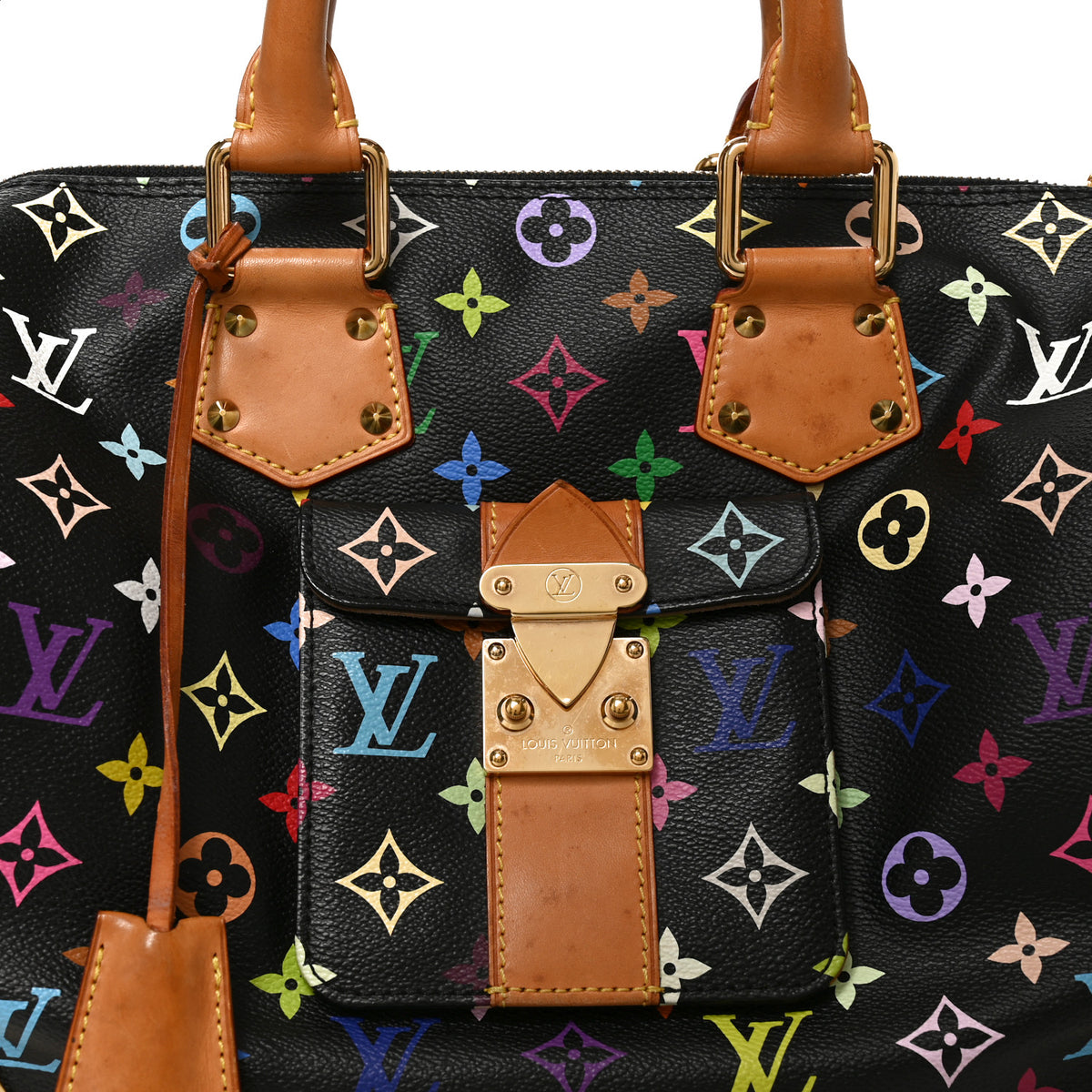 Monogram Multicolor Speedy 30 Black
