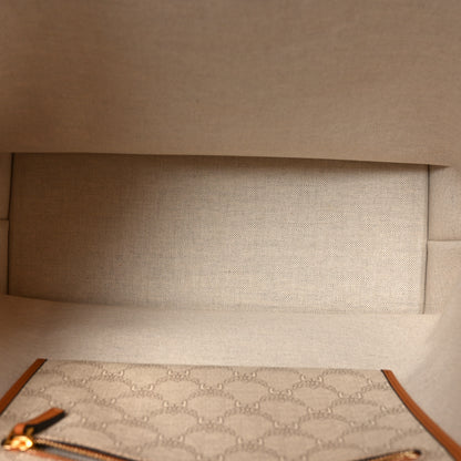 MCM Lauretos Nappa Medium Himmel Shopper Tote Oatmeal 5 of 9