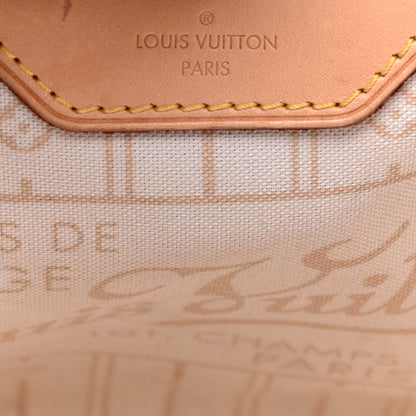 Louis Vuitton Damier Azur Neverfull MM 6 of 8