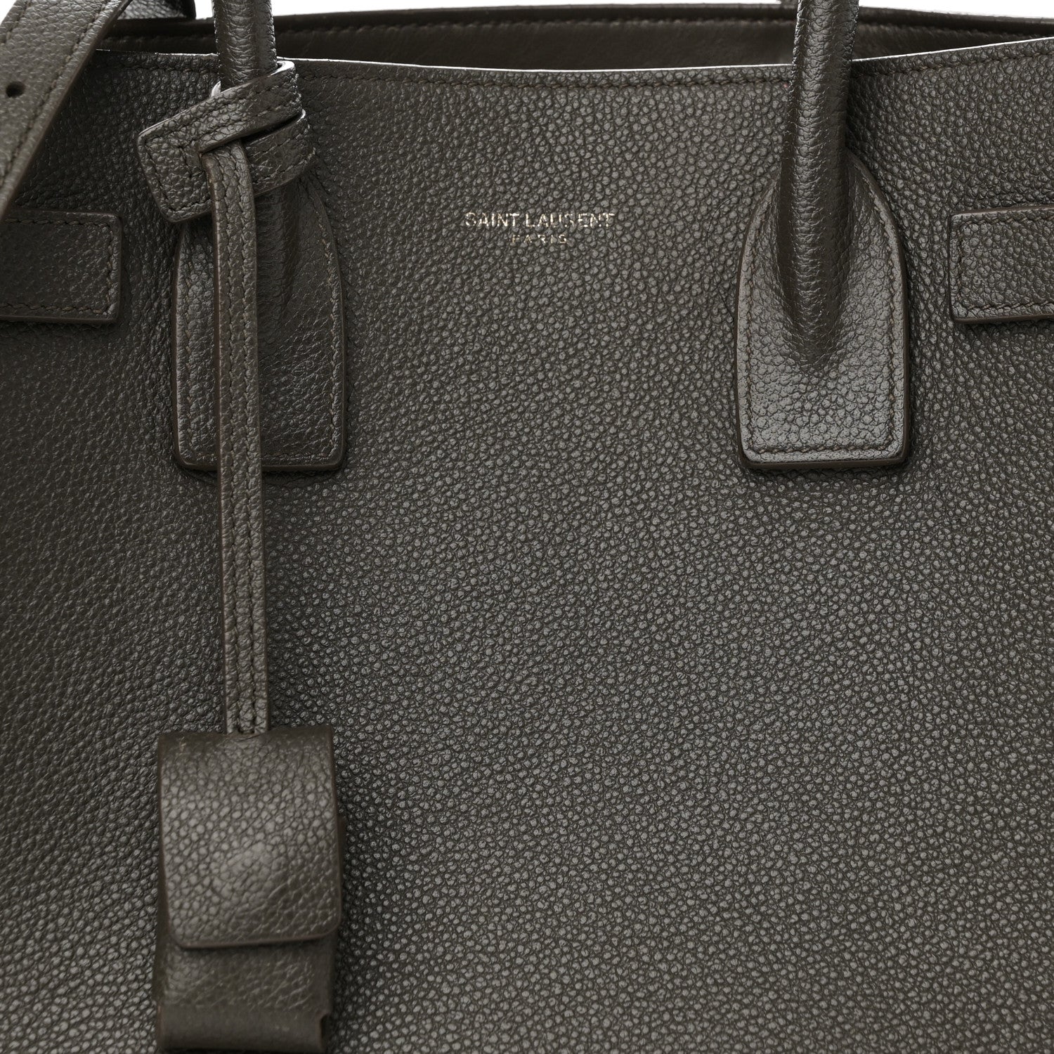 Saint Laurent Calfskin Baby Sac De Jour Fog 7 of 9