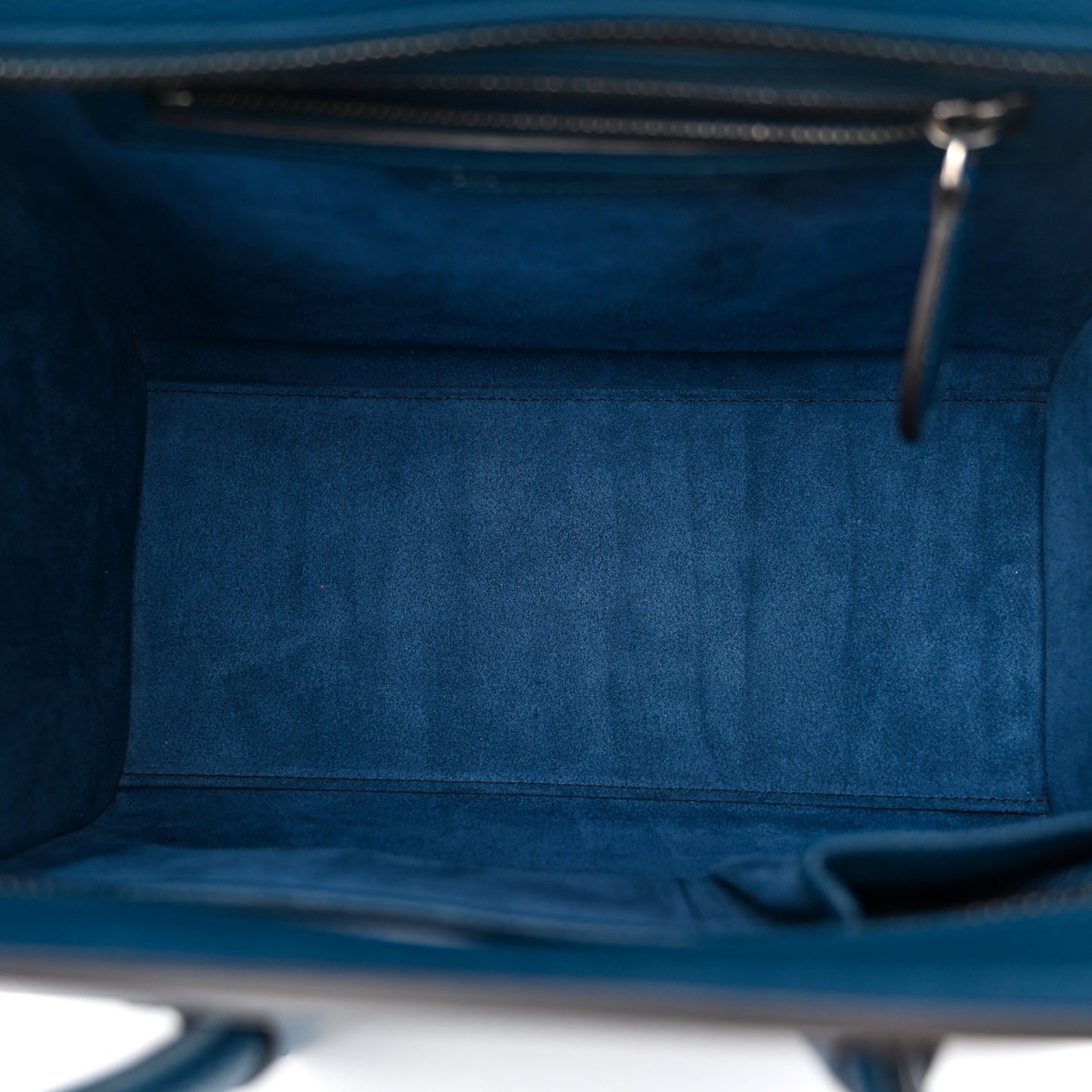 Drummed Calfskin Micro Luggage Orage