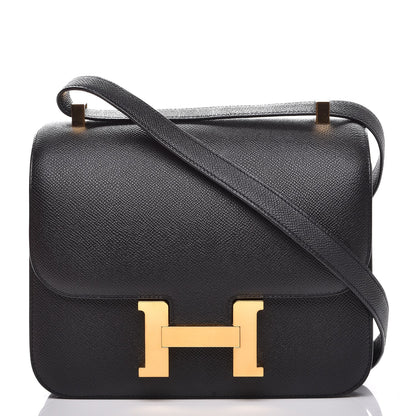 Hermes Epsom Constance 24 Black 1 of 21