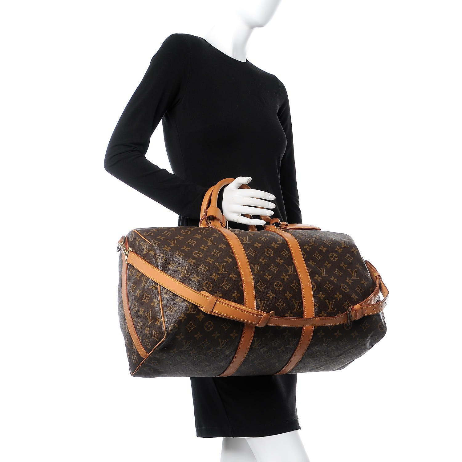 Louis Vuitton Monogram Keepall Bandouliere 50 2 of 9