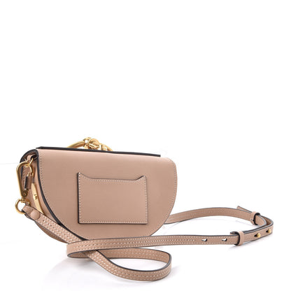 Chloe Calfskin Small Nile Bracelet Minaudiere Bag Biscotti Beige 3 of 8