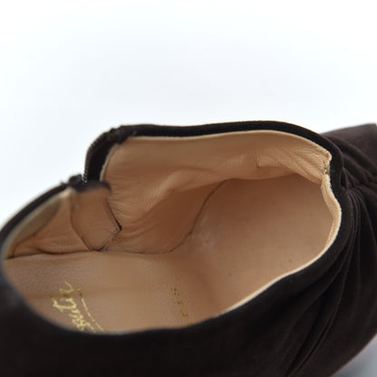 Christian Louboutin Suede Treopli 120 Booties 36 Moka 17 of 18