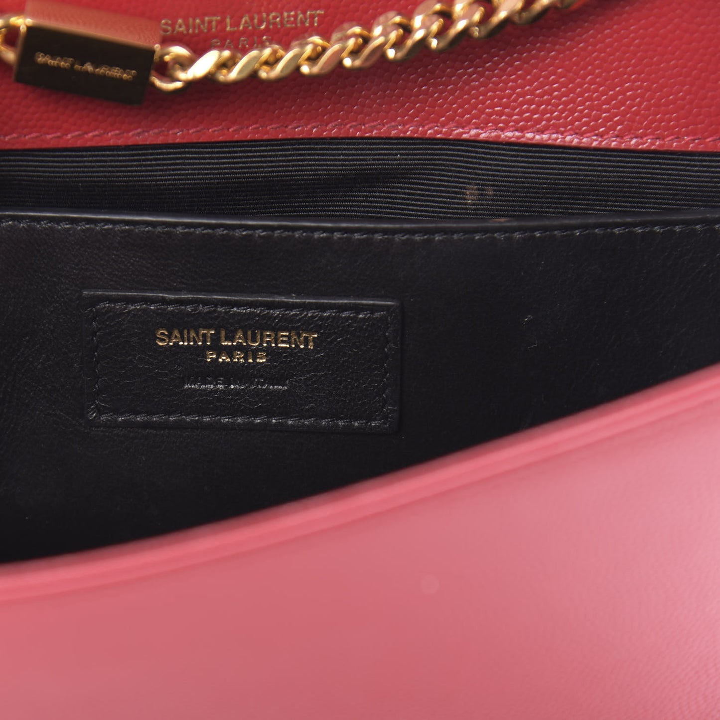 Grain De Poudre Small Monogram Kate Satchel Red