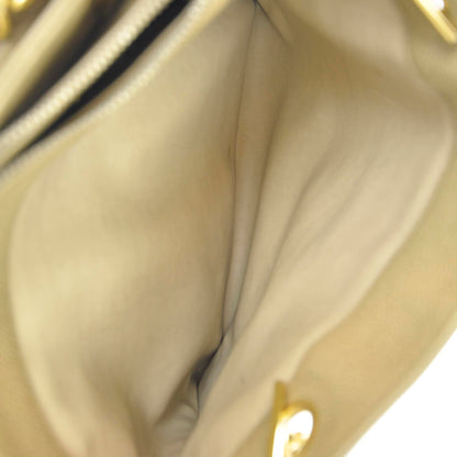 Chanel Caviar Shoulder Bag Beige GHW 12 of 16