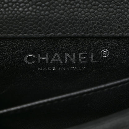 Chanel Iridescent Caviar Quilted Extra Mini Flap Black 6 of 11