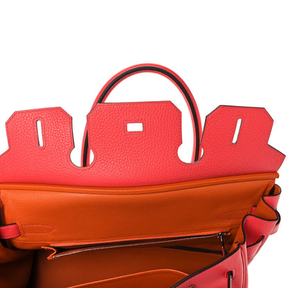 Hermes Togo Verso Birkin 30 Rose Texas Orange 19 of 35