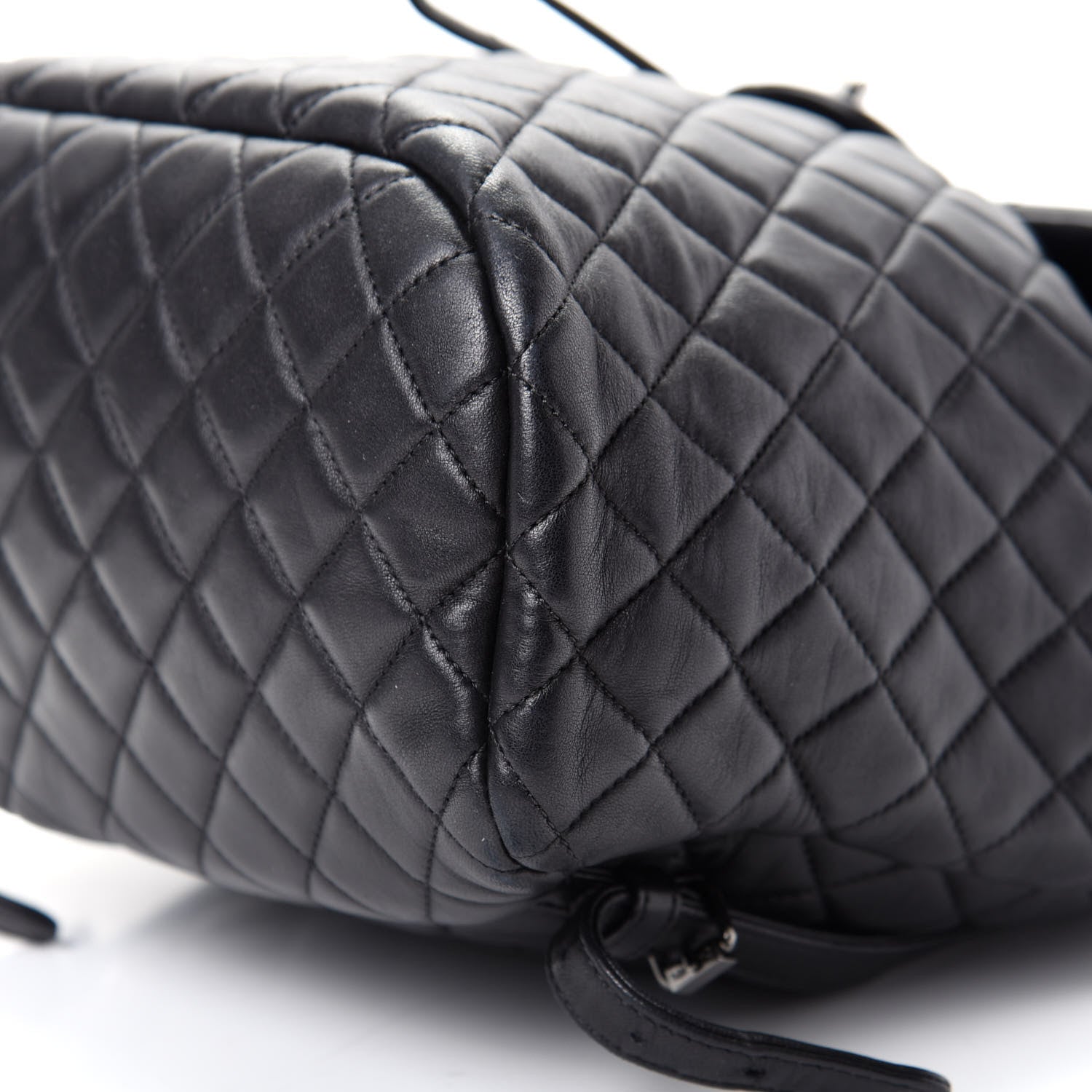 Chanel Lambskin Quilted Large Urban Spirit Backpack Black 6 of 7