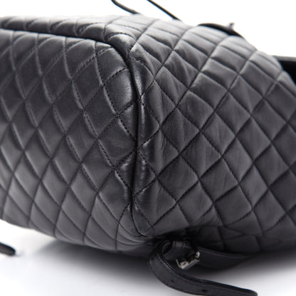Chanel Lambskin Quilted Large Urban Spirit Backpack Black 6 of 7