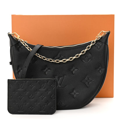 Louis Vuitton Empreinte Monogram Giant Loop Hobo Black 11 of 11
