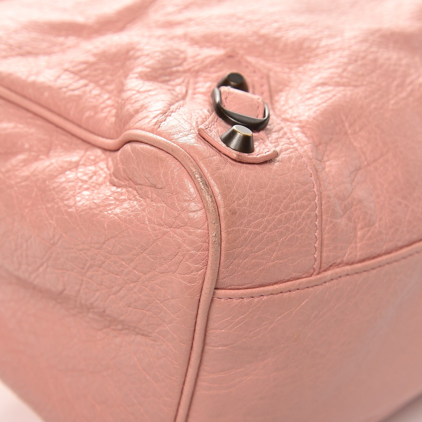 Agneau Classic Hardware Velo Rose Peche