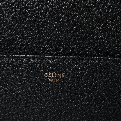 Celine Soft Grained Calfskin Sangle Bucket Bag Black 16 of 16