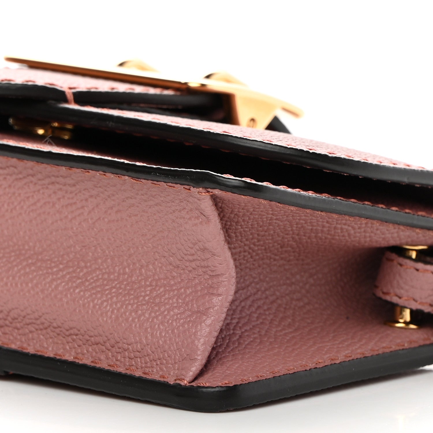Burberry Grainy Calfskin Mini Buckle Bag Pink 10 of 11