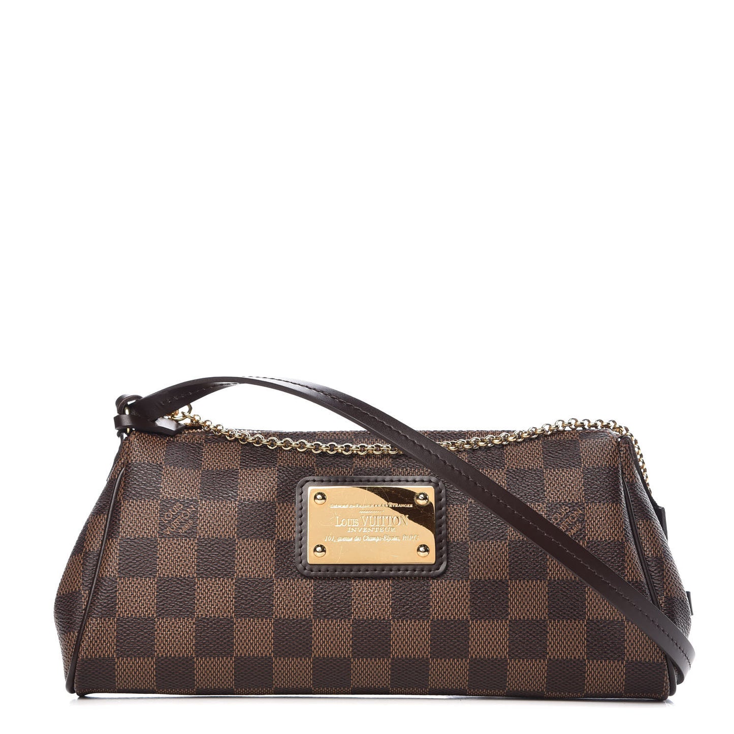Damier Ebene Eva Clutch