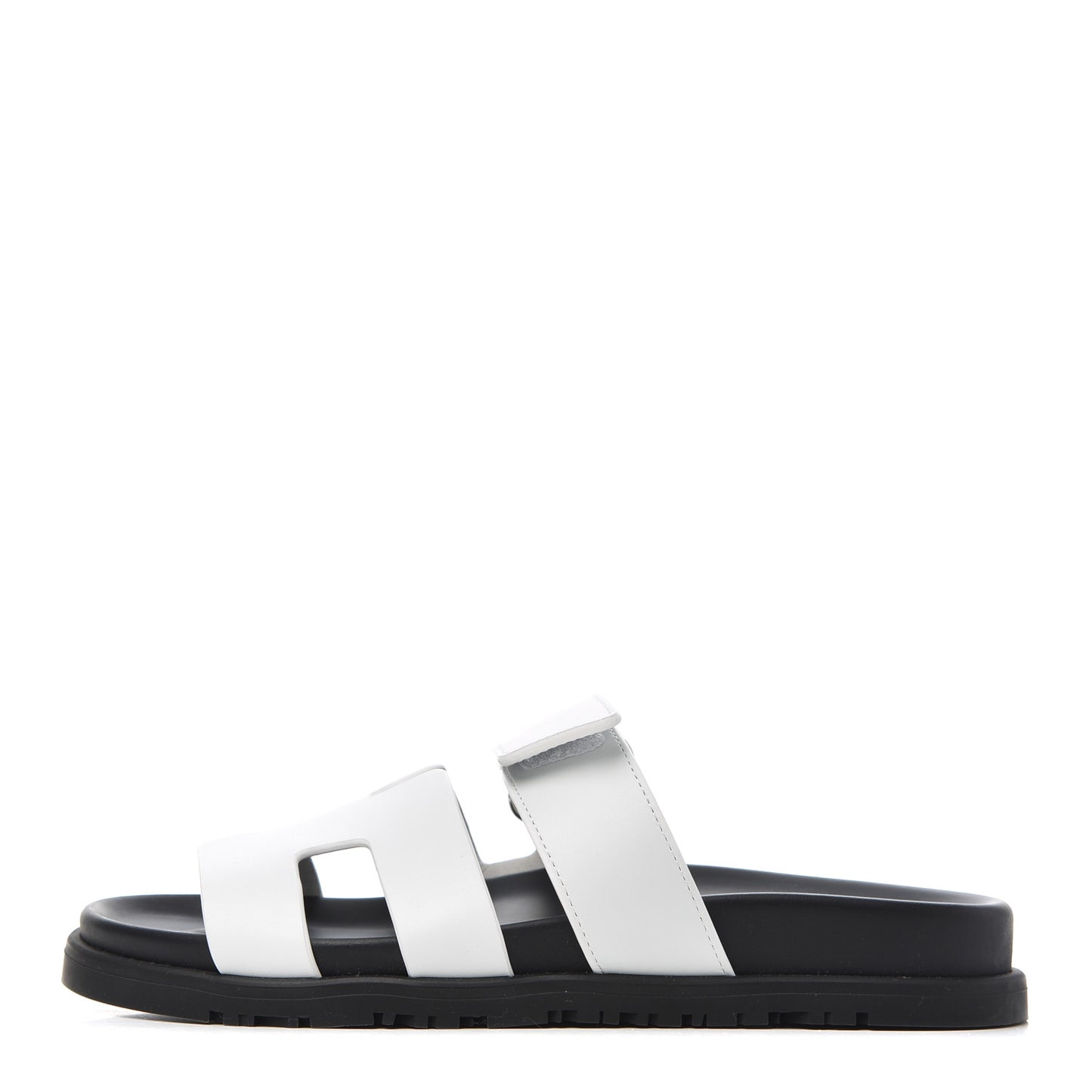 Calfskin Womens Chypre Sandals 36 White