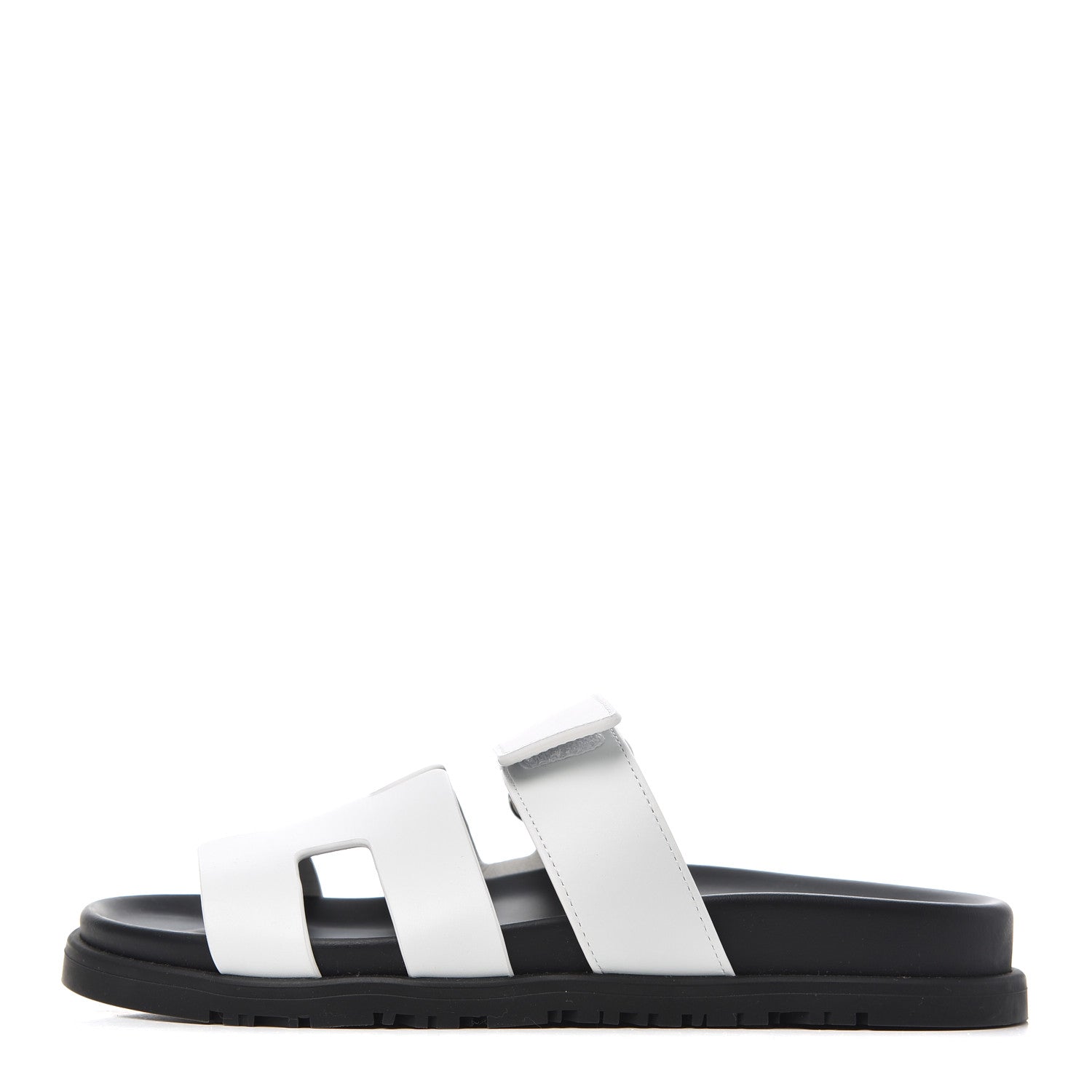 Hermes Calfskin Womens Chypre Sandals 36 White 1 of 9