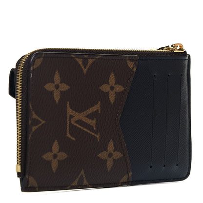 Louis Vuitton Monogram Recto Verso Card Holder Black 3 of 7