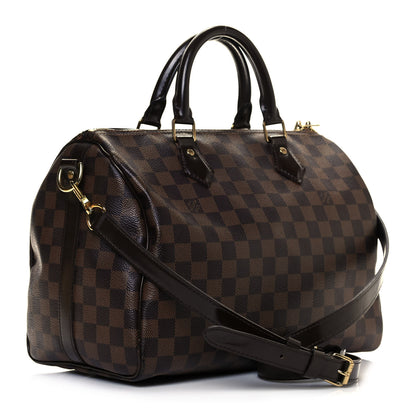Louis Vuitton Damier Ebene Speedy Bandouliere 30 3 of 18