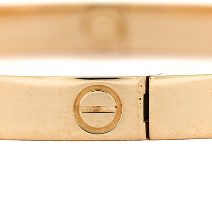 Cartier 18K Yellow Gold Medium LOVE Bracelet 18 5 of 8