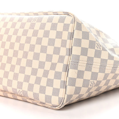 Louis Vuitton Damier Azur Neo Neverfull GM Rose Ballerine 10 of 12