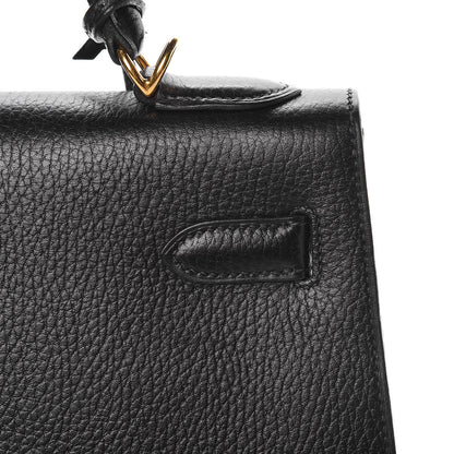 Hermes Ardennes Kelly Sellier 32 Black 31 of 44