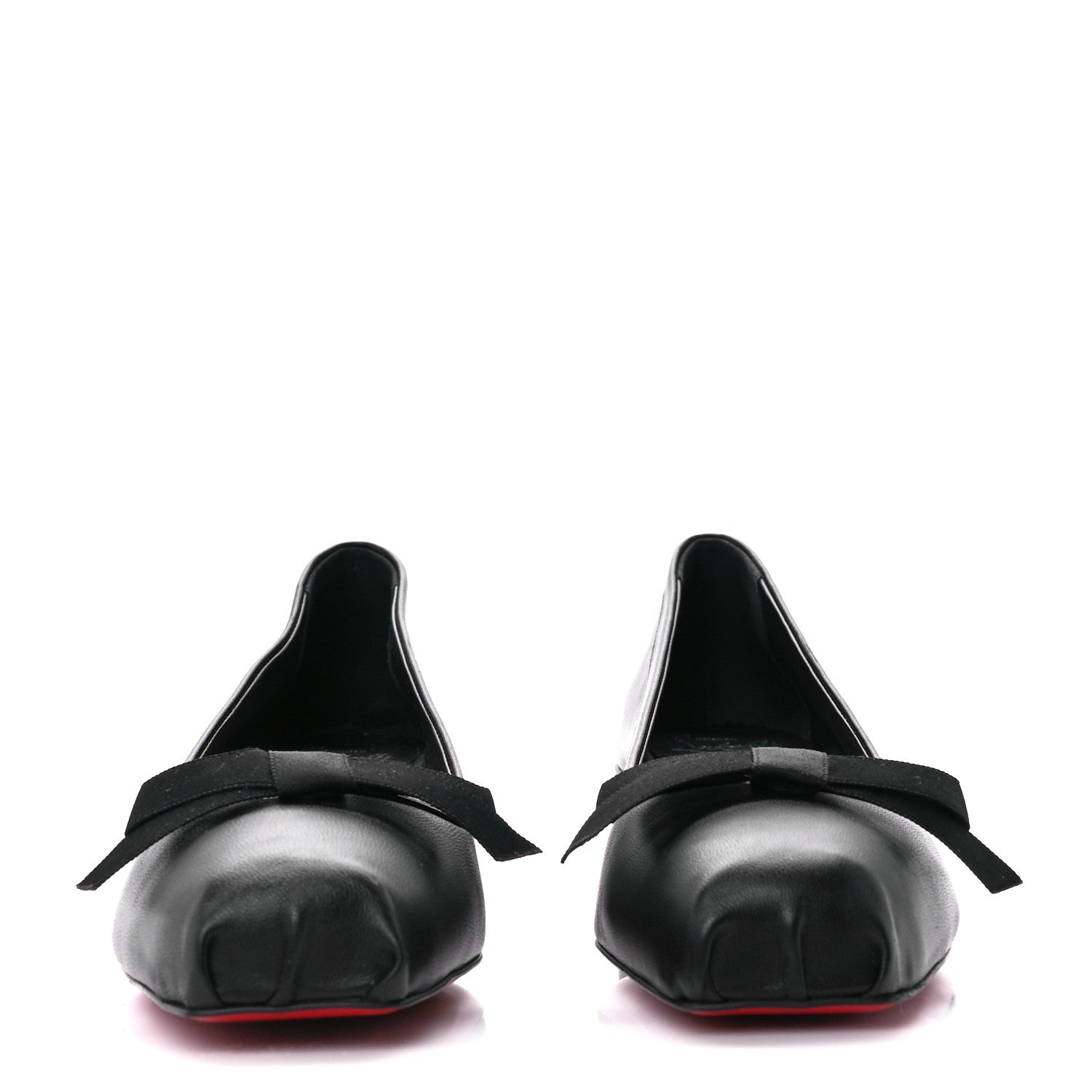 Christian Louboutin Nappa Mamaflirt 30mm Bow Pumps 39 Black 2 of 8